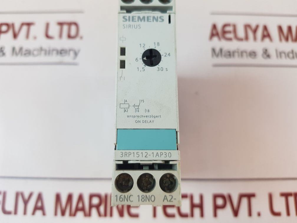 Siemens 3Rp1512-1Ap30 Time Relay
