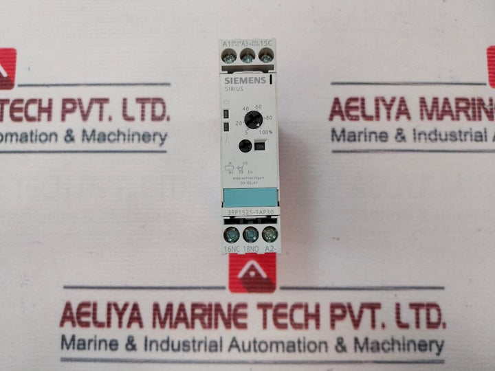 Siemens Sirius 3Rp1525-1Ap30 Time Relay On Delay
