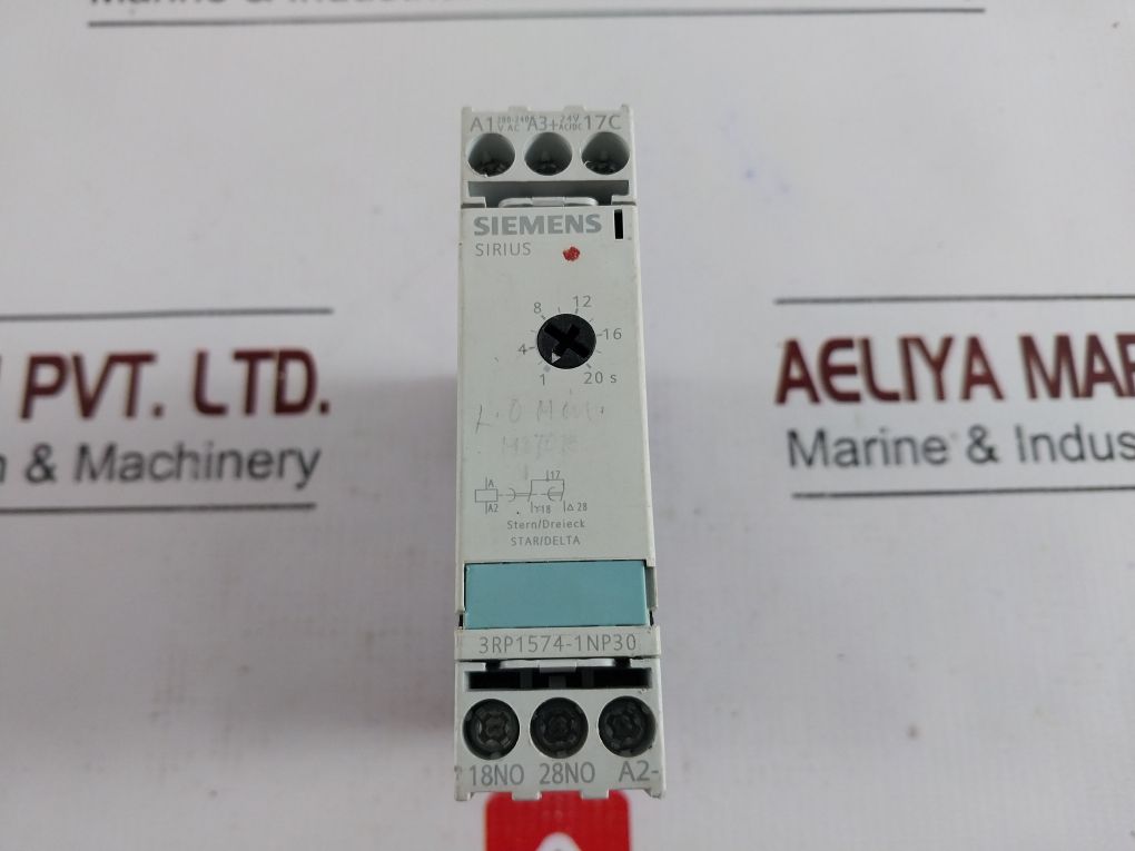 Siemens 3Rp1574-1Np30 Time Relay 200-240V Ac