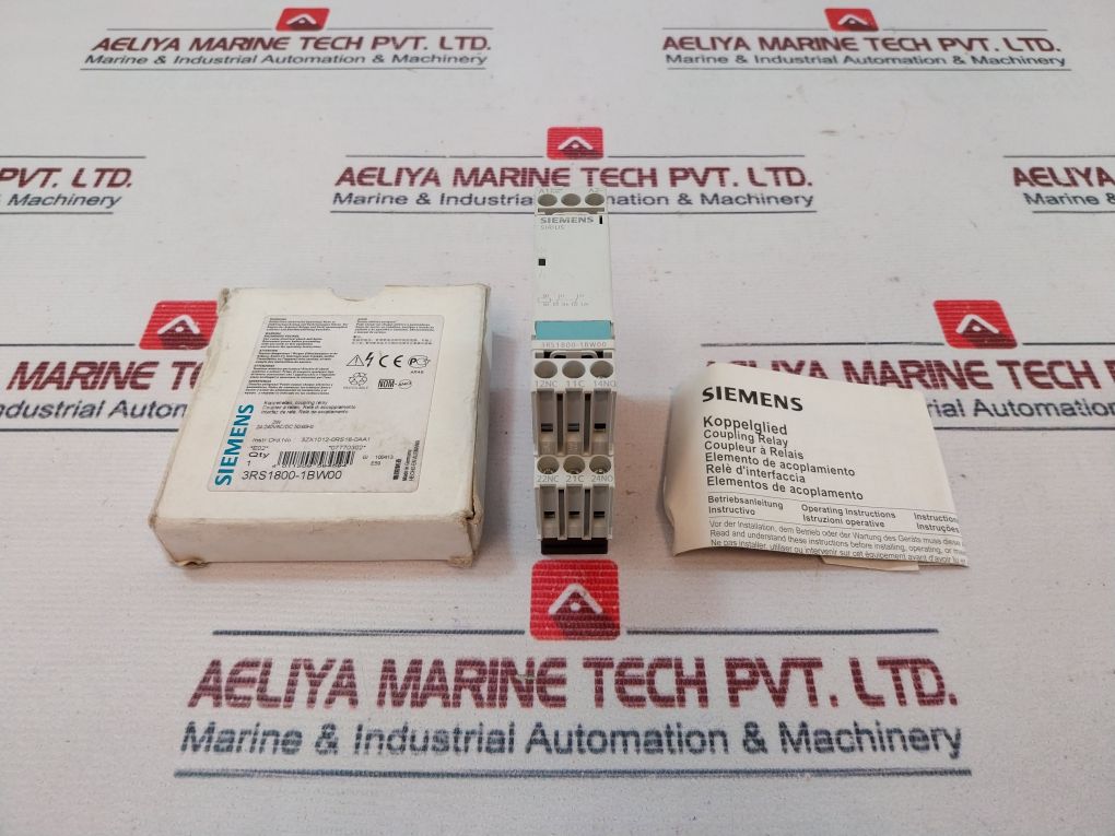 Siemens Sirius 3Rs1800-1Bw00 Coupling Relay 