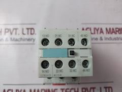 Siemens 3Rt1023-1A...0 Motor Starter Contactor 3Zx1012-0Rt02-1Aa1