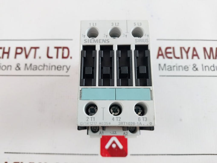 Siemens 3Rt1026-1A..0 Contactor