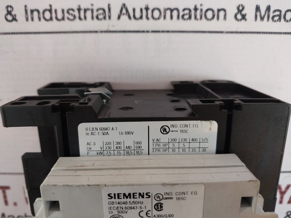 Siemens Sirius 3Rt1034-1A..0 Contactor 10A 240V