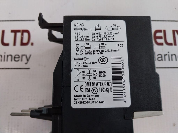 Siemens 3Ru1126-4Bb0 Overload Relay
