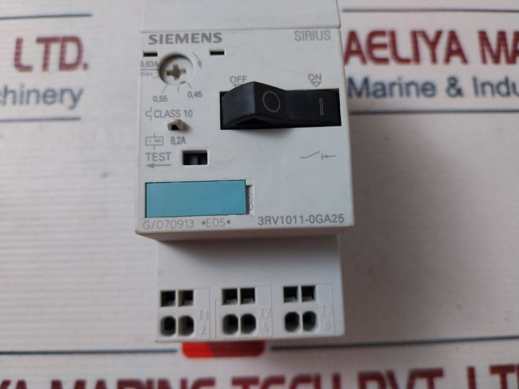 Siemens Sirius 3Rv1011-0Ga25 Circuit Breaker Class 10
