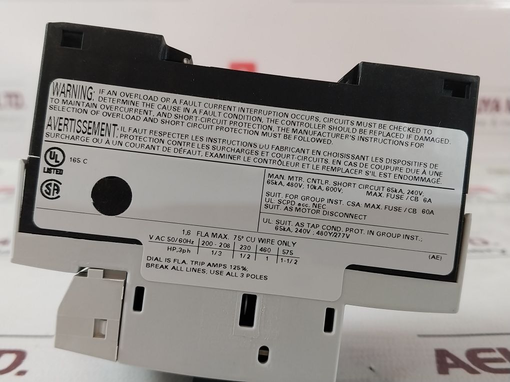 Siemens 3Rv1011-1Aa25