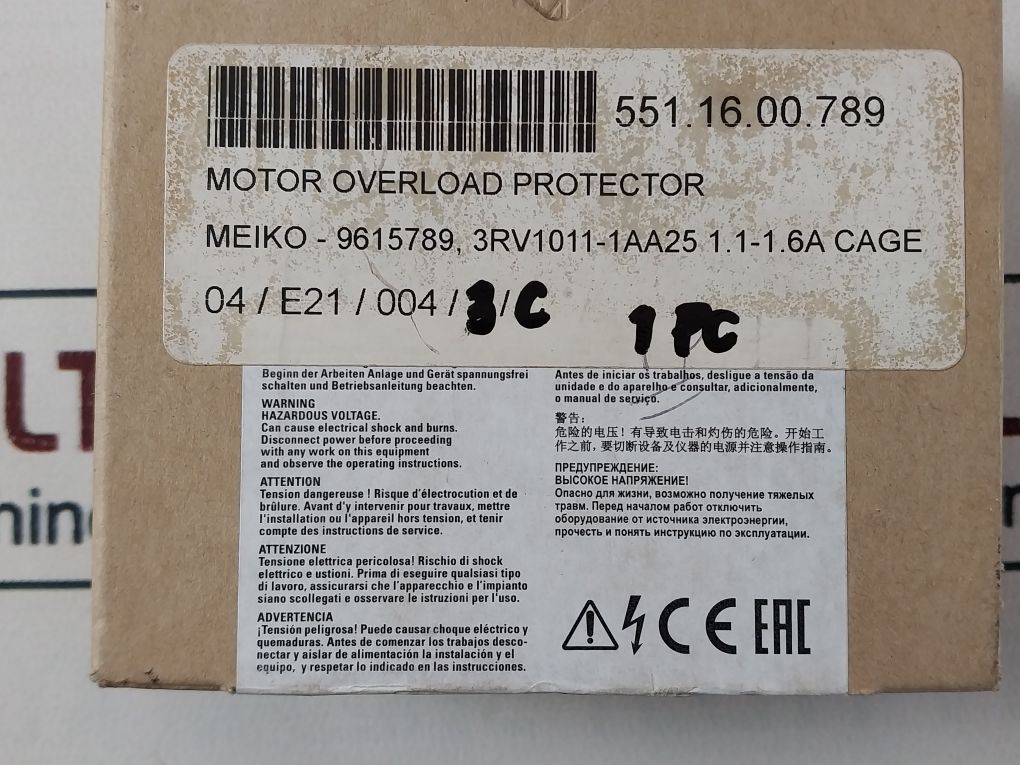 Siemens 3Rv1011-1Aa25