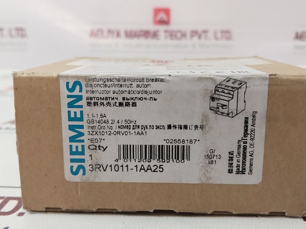 Siemens 3Rv1011-1Aa25