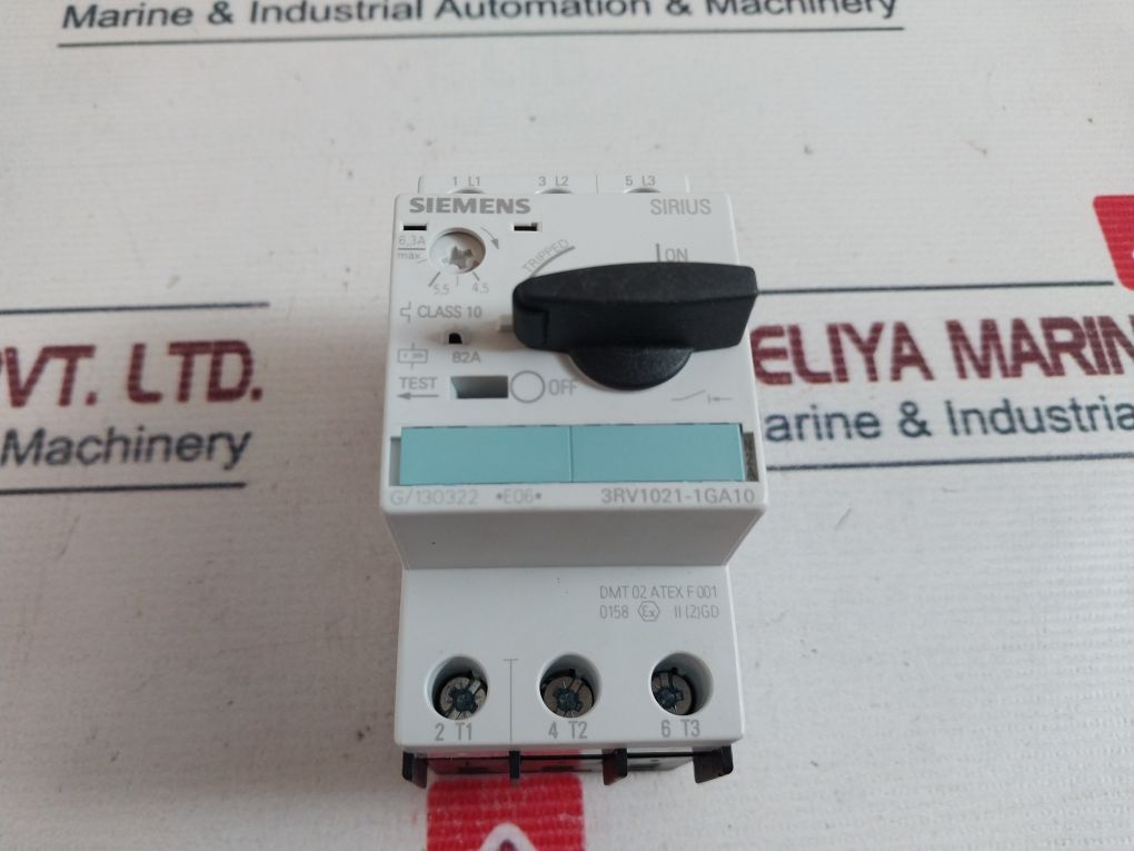 Siemens Sirius 3Rv1021-1Ga10 Circuit Breaker