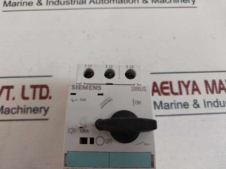 Siemens Sirius 3Rv1321-1Jc10 Circuit Breaker