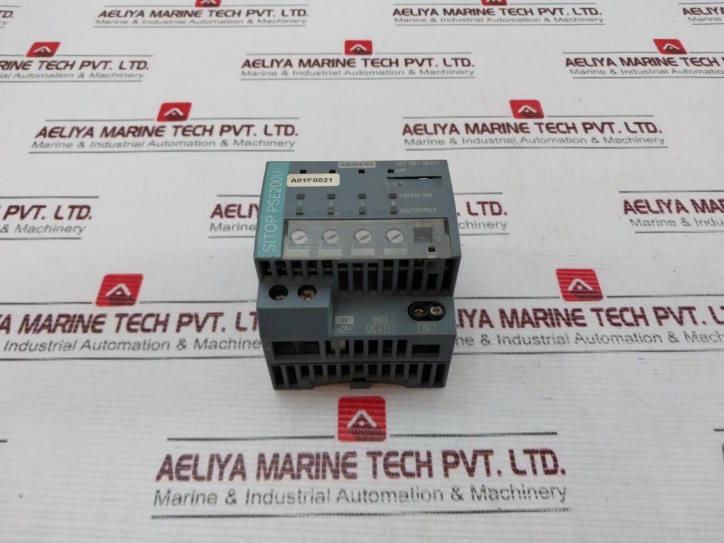 Siemens Sitop Pse200U Selectivity Module 6Ep1961-2Ba21