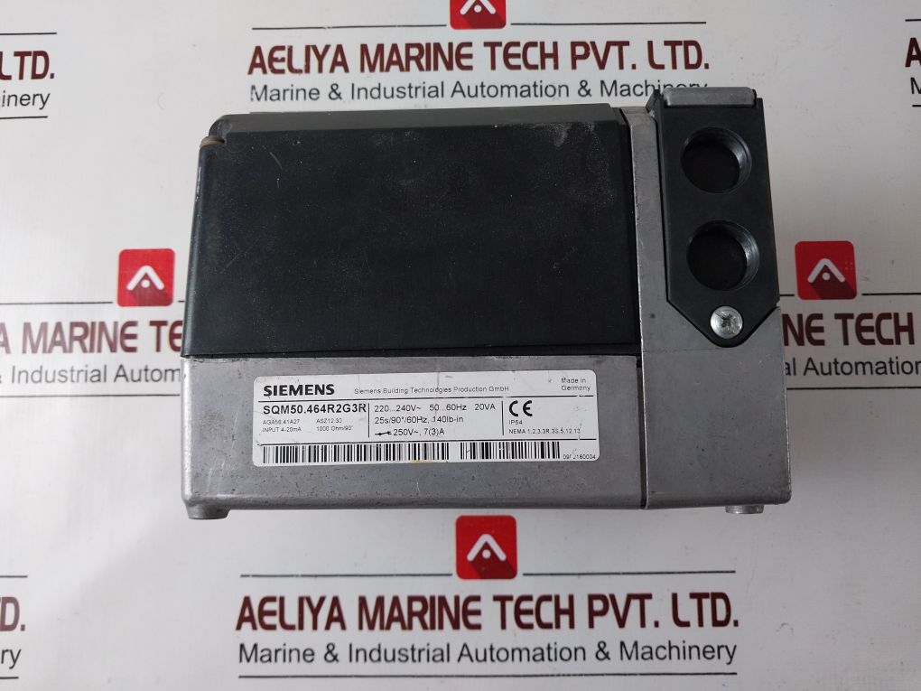 Siemens Sqm50.464R2G3R Damper Motor