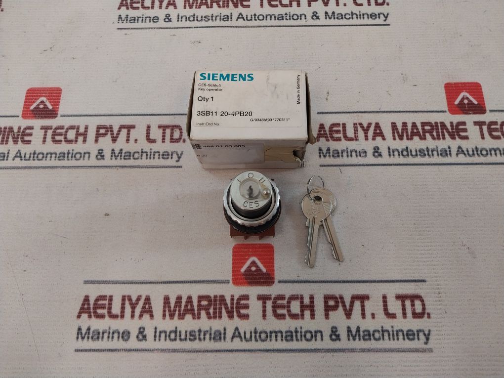 Siemens Ssg 10 Key Operated Switch