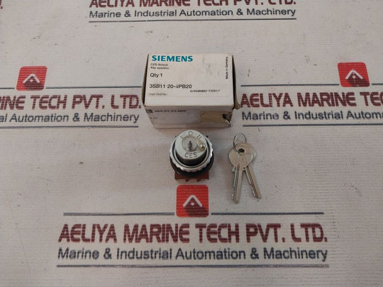 Siemens Ssg 10 Key Operated Switch