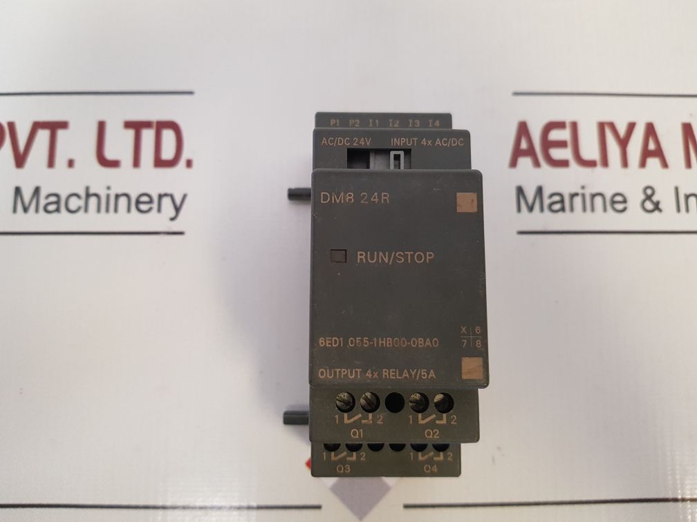 Siemens 6Ed1 055-1Hb00-0Ba0 Digital Expansion Module 24V Ac/Dc