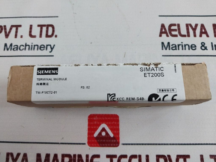 Siemens Tm-p15C22-01 Terminal Module 6Es7 193-4Ce10-0Aa0