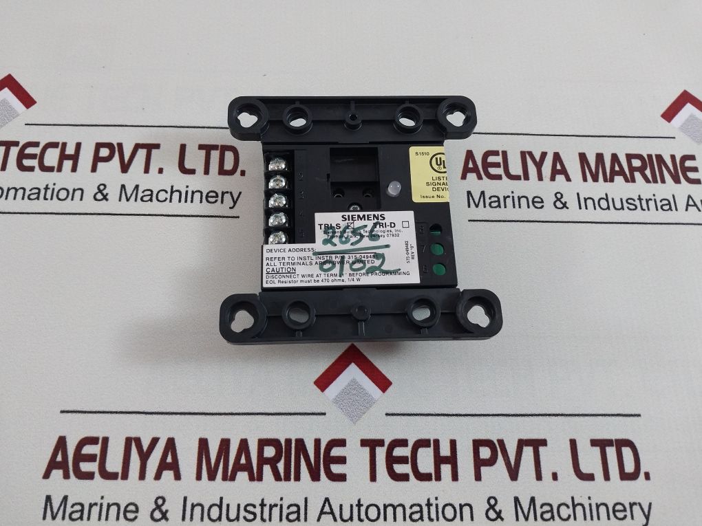 Siemens Tri-s Monitor Intelligent Interface Module 500-896225 Single ...