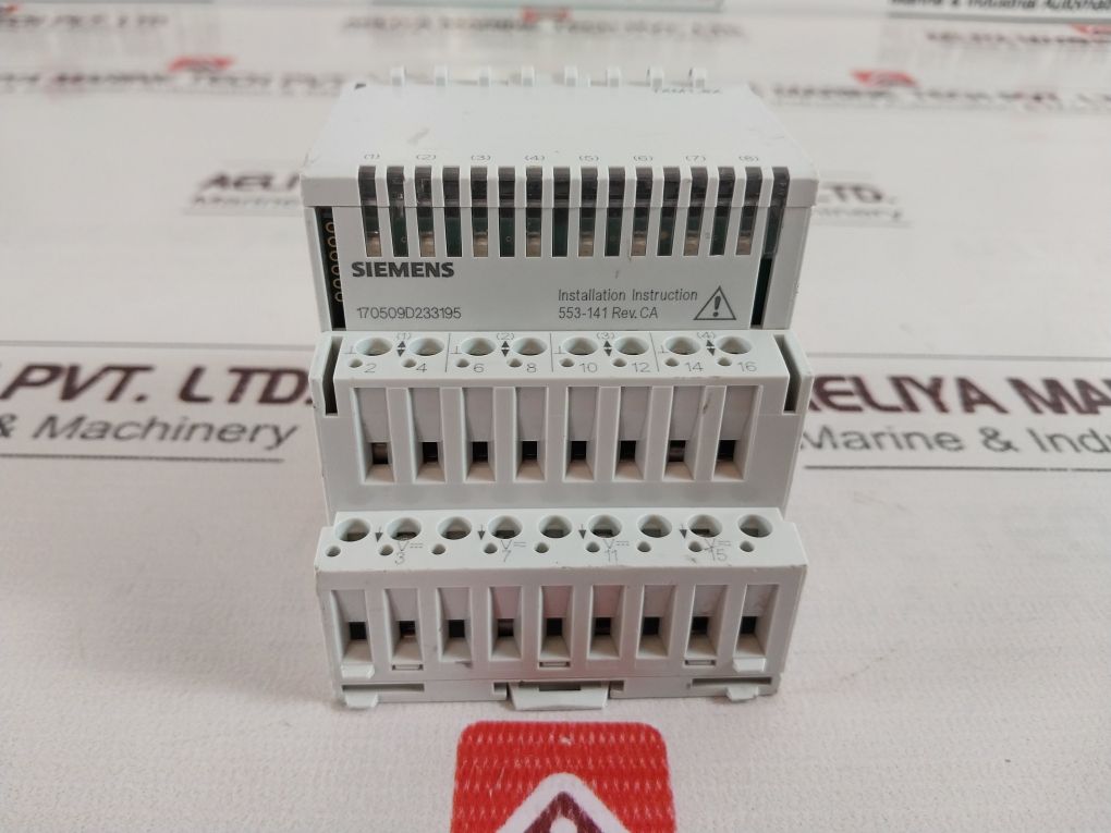 Siemens Txm1.8X Universal Input/Output Module Rev. Ca