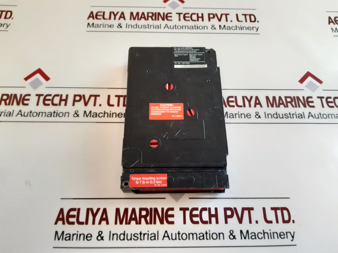 Siemens U13Ed60 Undervoltage Trip