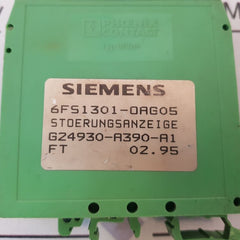 Phoenix Contact/Siemens Uegm Terminal Module 6Fs1301-oag05