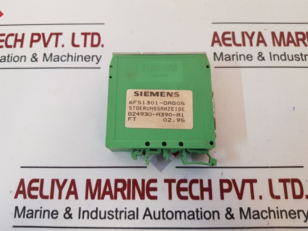 Phoenix Contact/Siemens Uegm Terminal Module 6Fs1301-oag05