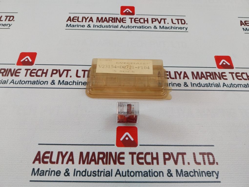 Siemens V23154-d0721-f104 Comb Relay