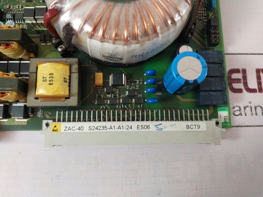 Siemens Zac-40 Amplifier Card 500-035400