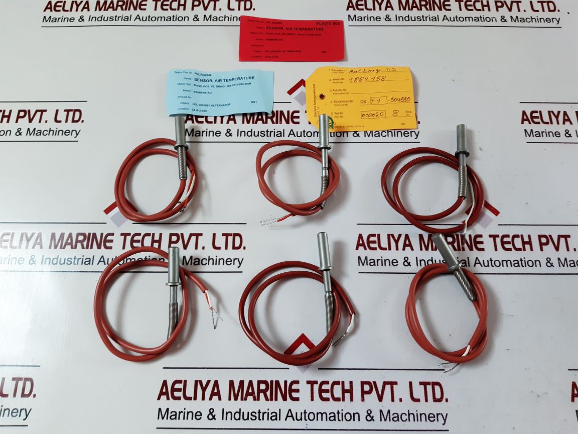 SiemensAalborg Pt100 Air Temperature Sensor