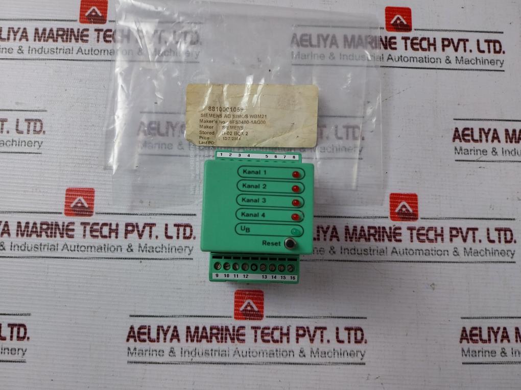 Siemens/Phoenix Contact 6Fs3480-1Ag00 Monitoring Module Emg 50-ila-4E/A