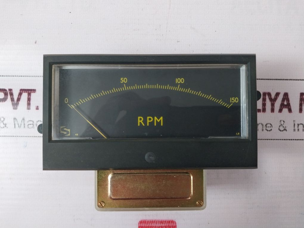 Sifam 24533-02-0008 Rpm Indicator 821.20.01.002, 0-1 Ma Scale 150 Rpm