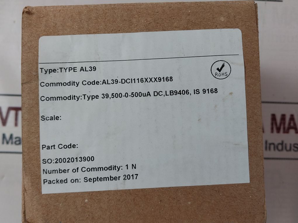 Sifam Rolls-royce Fsd-500-0-500µA