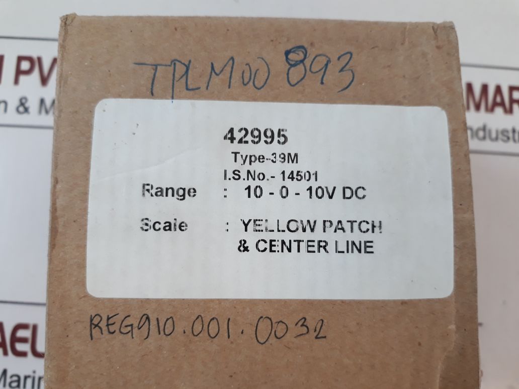 Sifam 10-0-10v pitch indicator type 39m