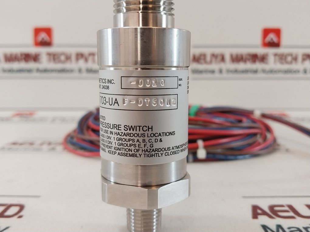 Sigma-netics 703-ua Pressure Switch F-0750Nz 125/250 Vac