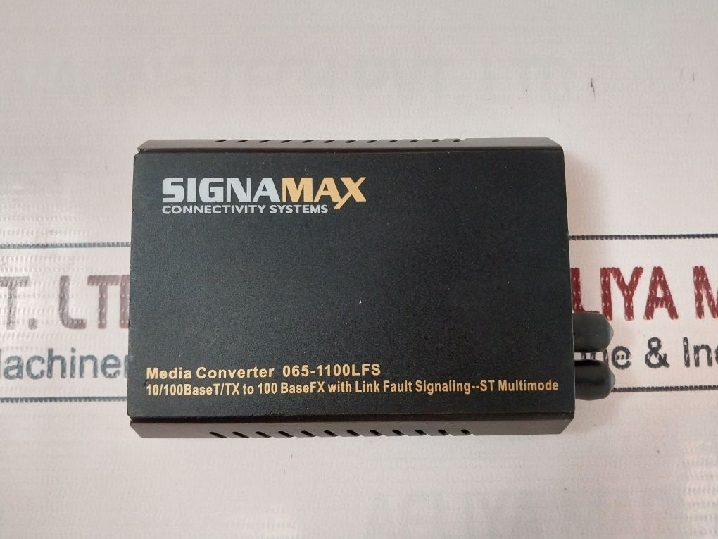 Signamax 065-1100Lfs Media Converter