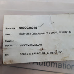 Sika Vhs07M0Gmsko05 Flow Switch
