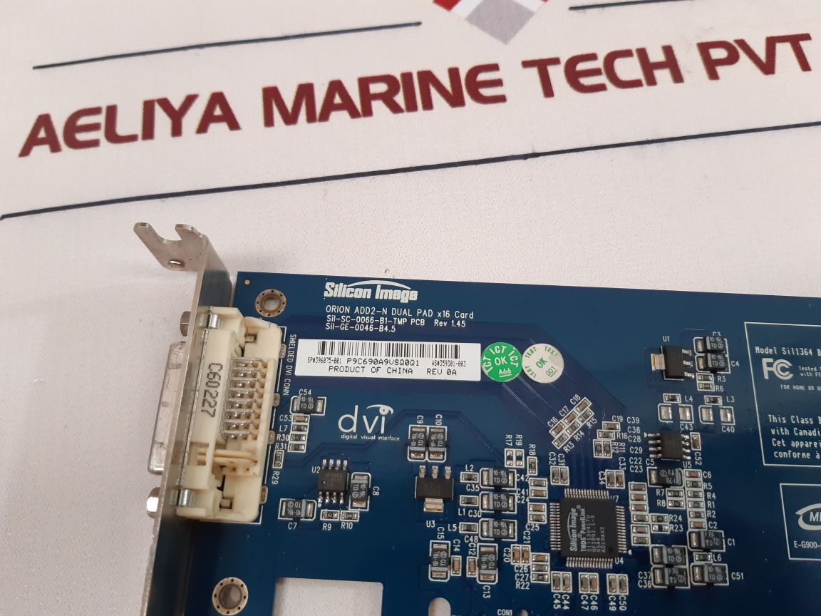 Silicon Image Sil1364 Dvi Add2-n Dvi- Digital Visual Interface 396075-001 Card
