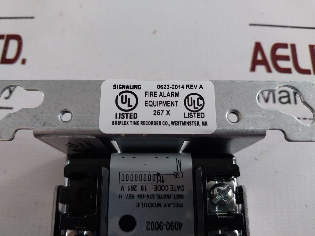 Simplex 4090-9002 Relay Module 0617950 – Aeliya Marine Tech