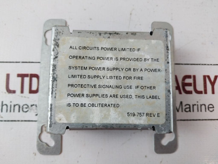 Simplex 4090-9002 Idnet Iam Relay Module Rev. H