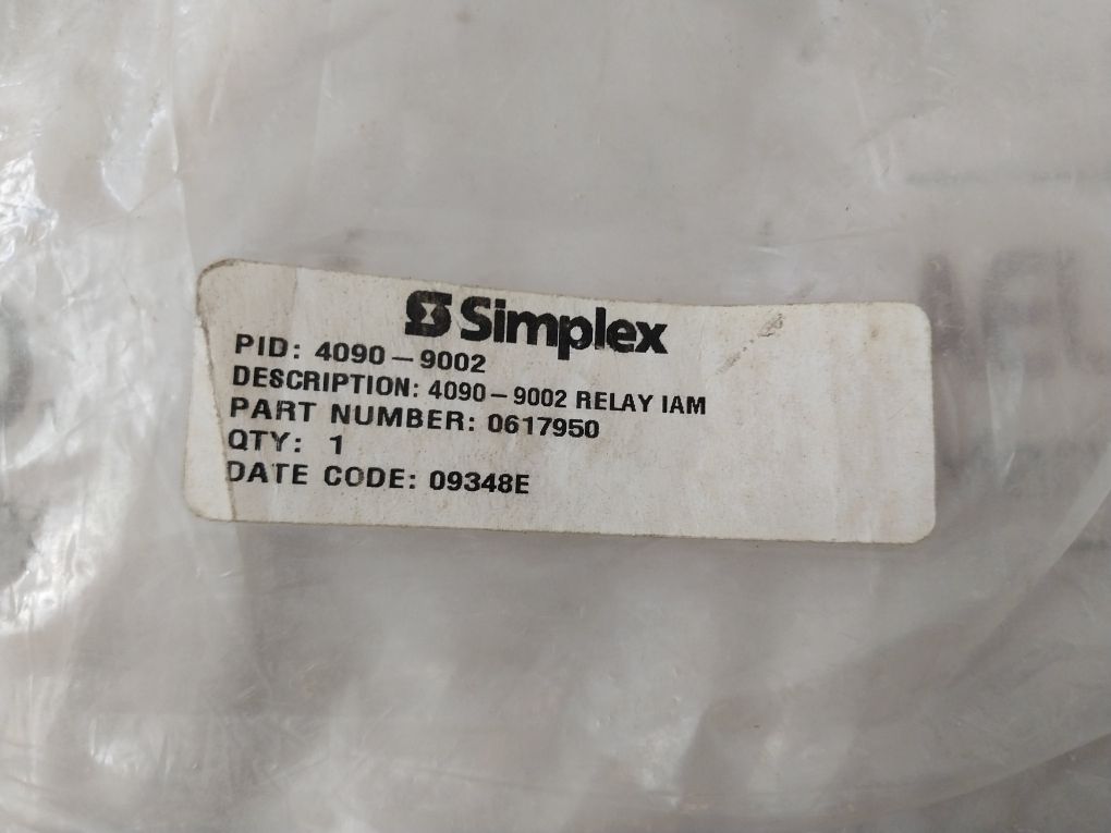 Simplex 4090-9002 Idnet Iam Relay Module Rev. F 0617950