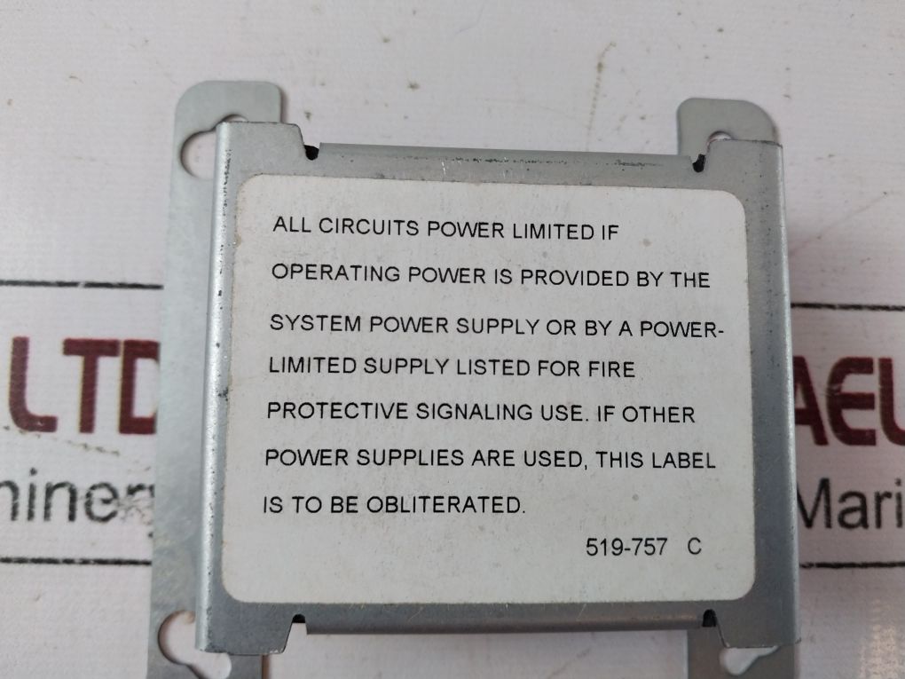 Simplex 4090-9002 Idnet Iam Relay Module Rev. G