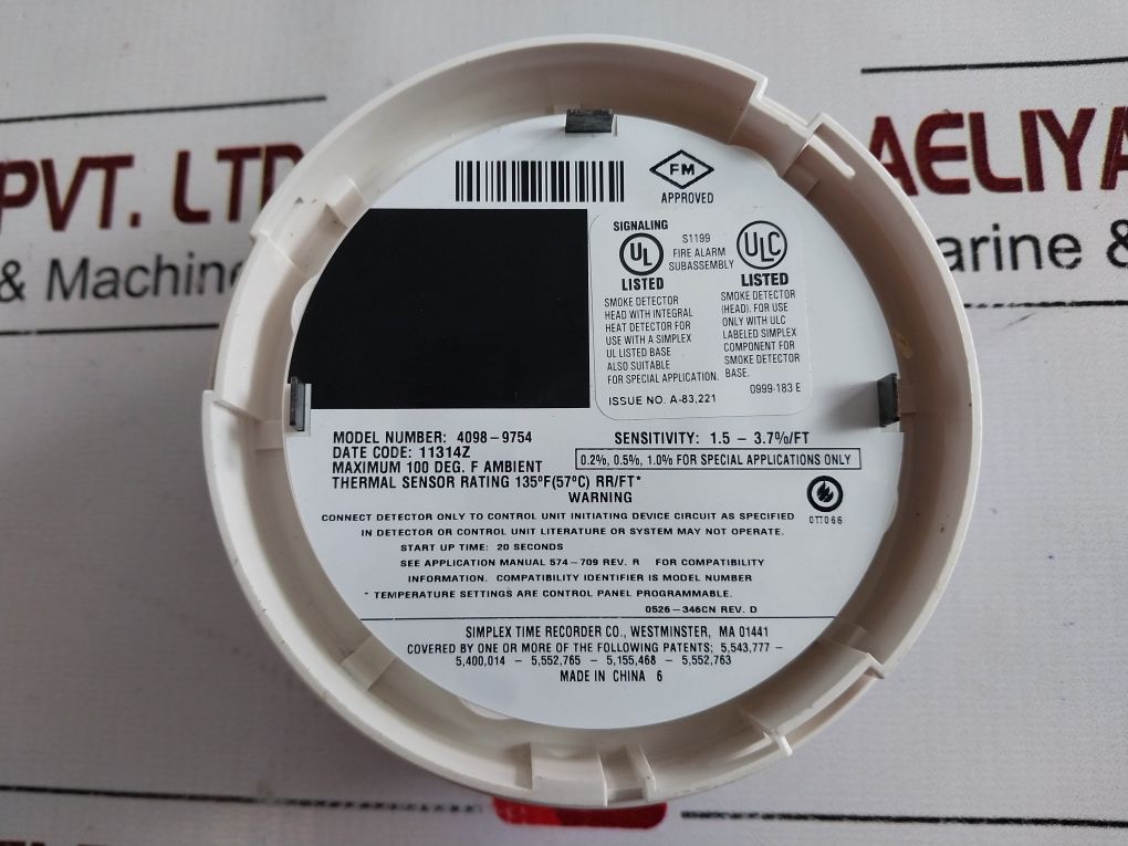 Simplex 4098-9754 Smoke Detector Head