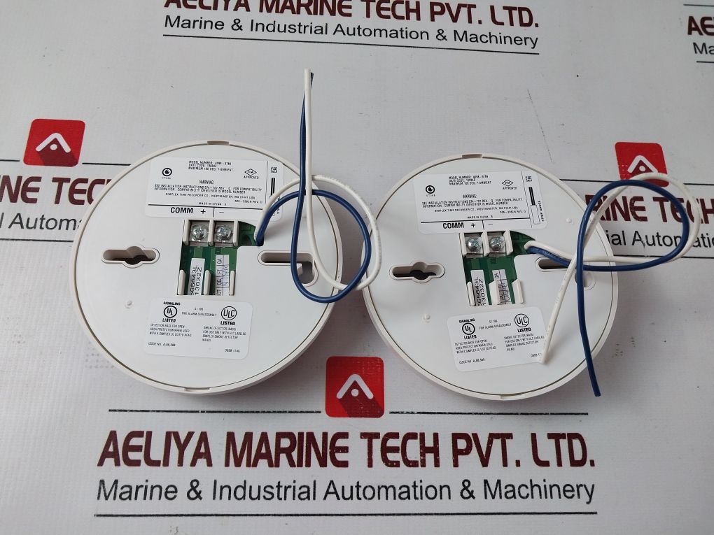 Simplex 4098-9789 Smoke/Heat Sensor Base Rev. D – Aeliya Marine Tech