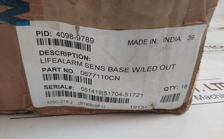 Simplex 4098-9789 Smoke/Heat Detector Base