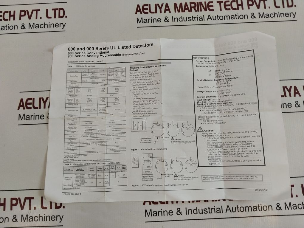 Simplex 515467 Fire Alarm Equipment Detector Base
