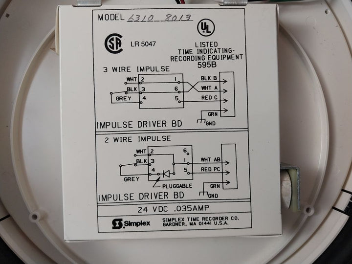 Simplex 6310 8013