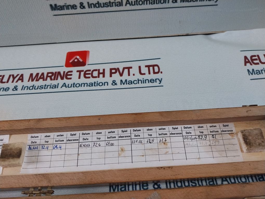 Simplex Compact Seal Wear Down Gauge Ct.634.005.019