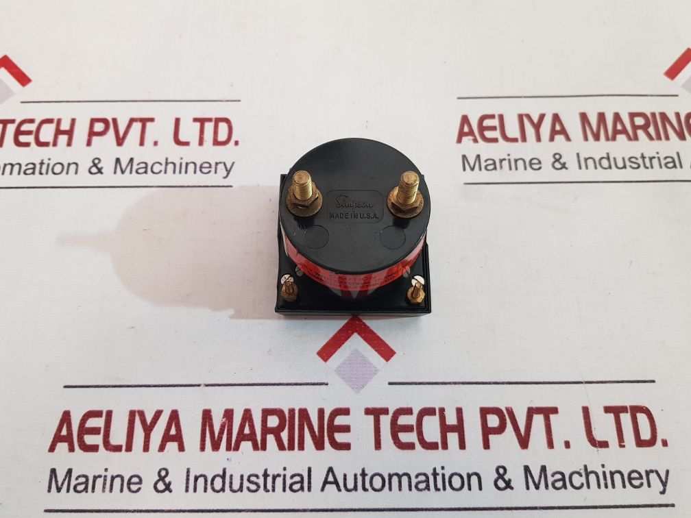 Simpson 17674 panel meter 0 to 100 r.m.s.