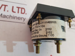 Simpson 17674 panel meter 0 to 100 r.m.s.
