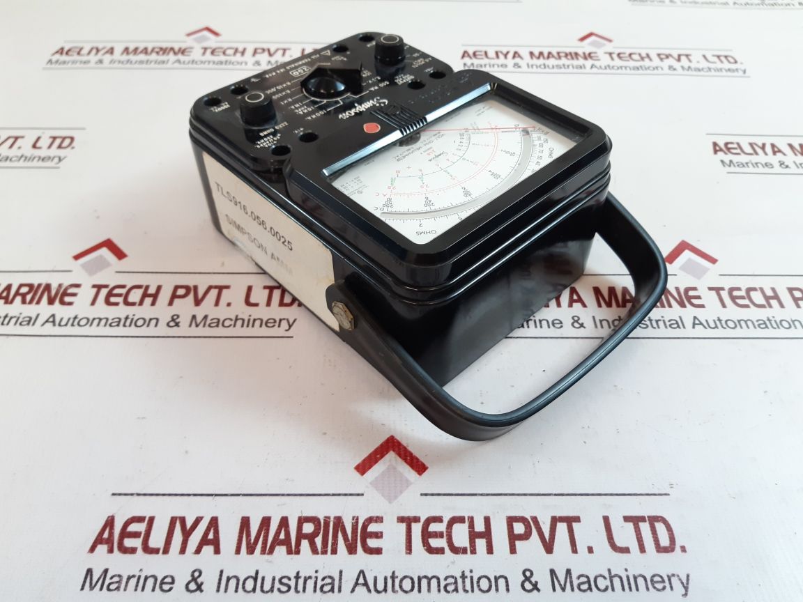 Simpson 260 series 8 volt-ohm-milliammeter