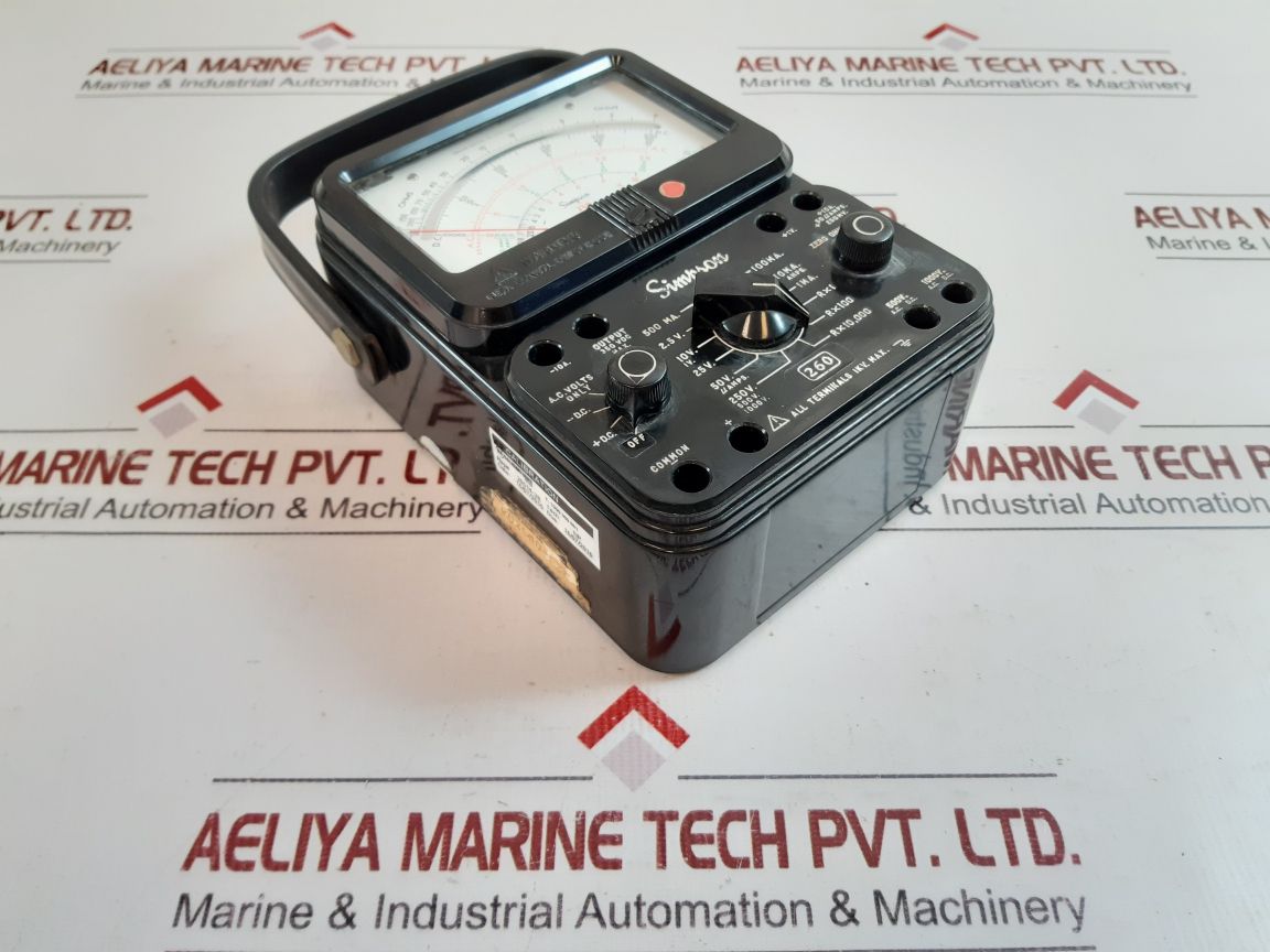 Simpson 260 series 8 volt-ohm-milliammeter